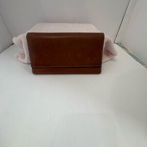 Patricia Nash Brown Leather Wallet